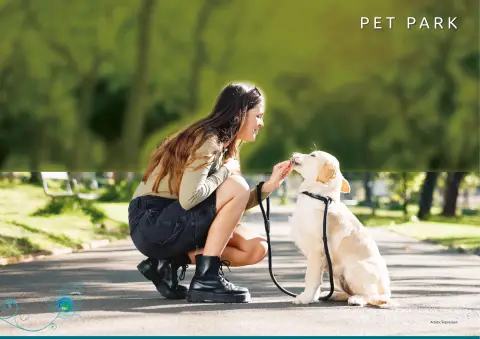 Pet park (artistic impression)